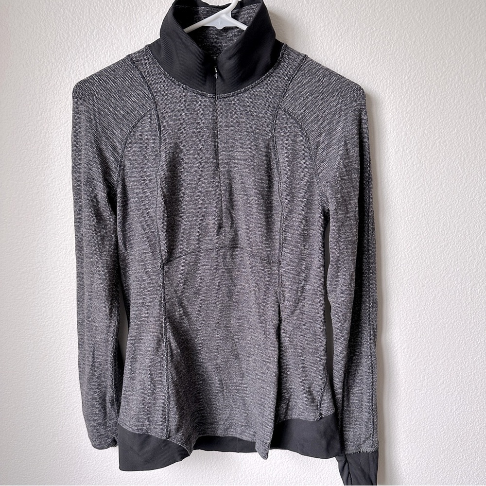 EUC runderful 1/2 zip lululemon